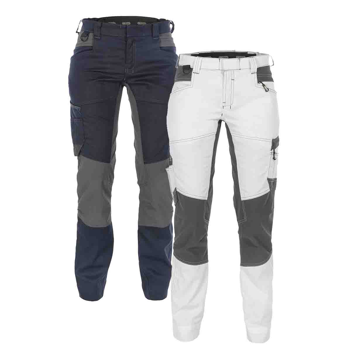 Servicebukser i stretch model Helix dame-model