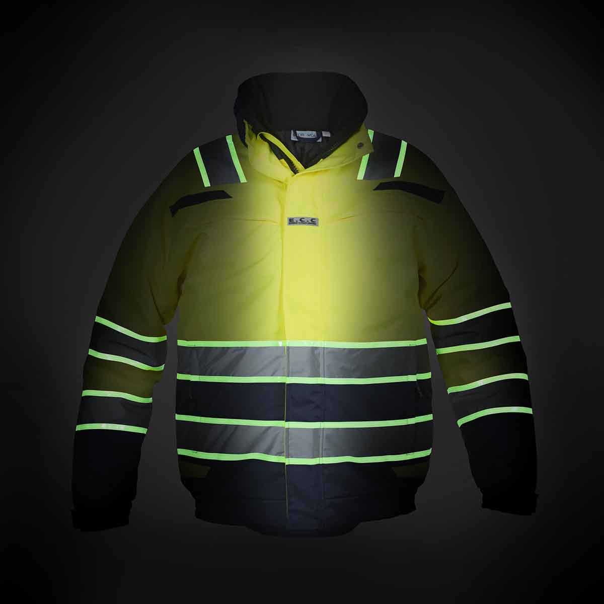 Pilotjakke model India to-farvet