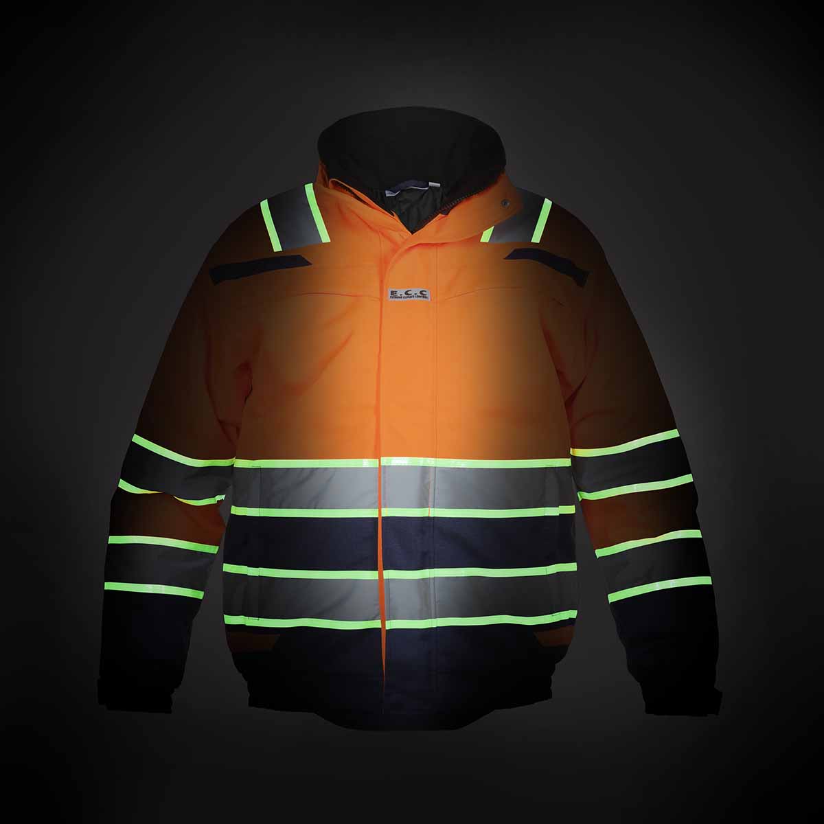 Pilotjakke model India to-farvet