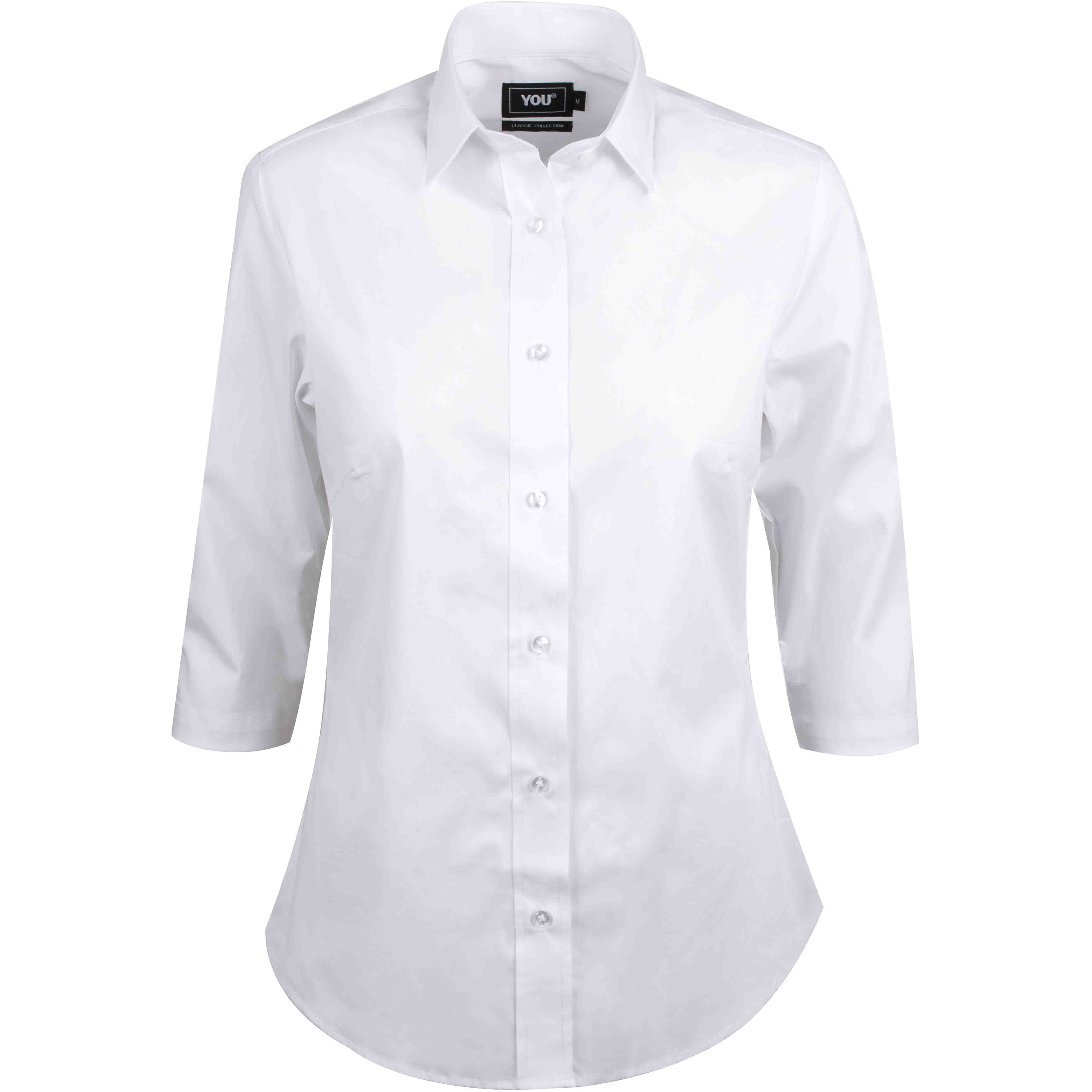 Skjorte model Andria 3/4 lange ærmer