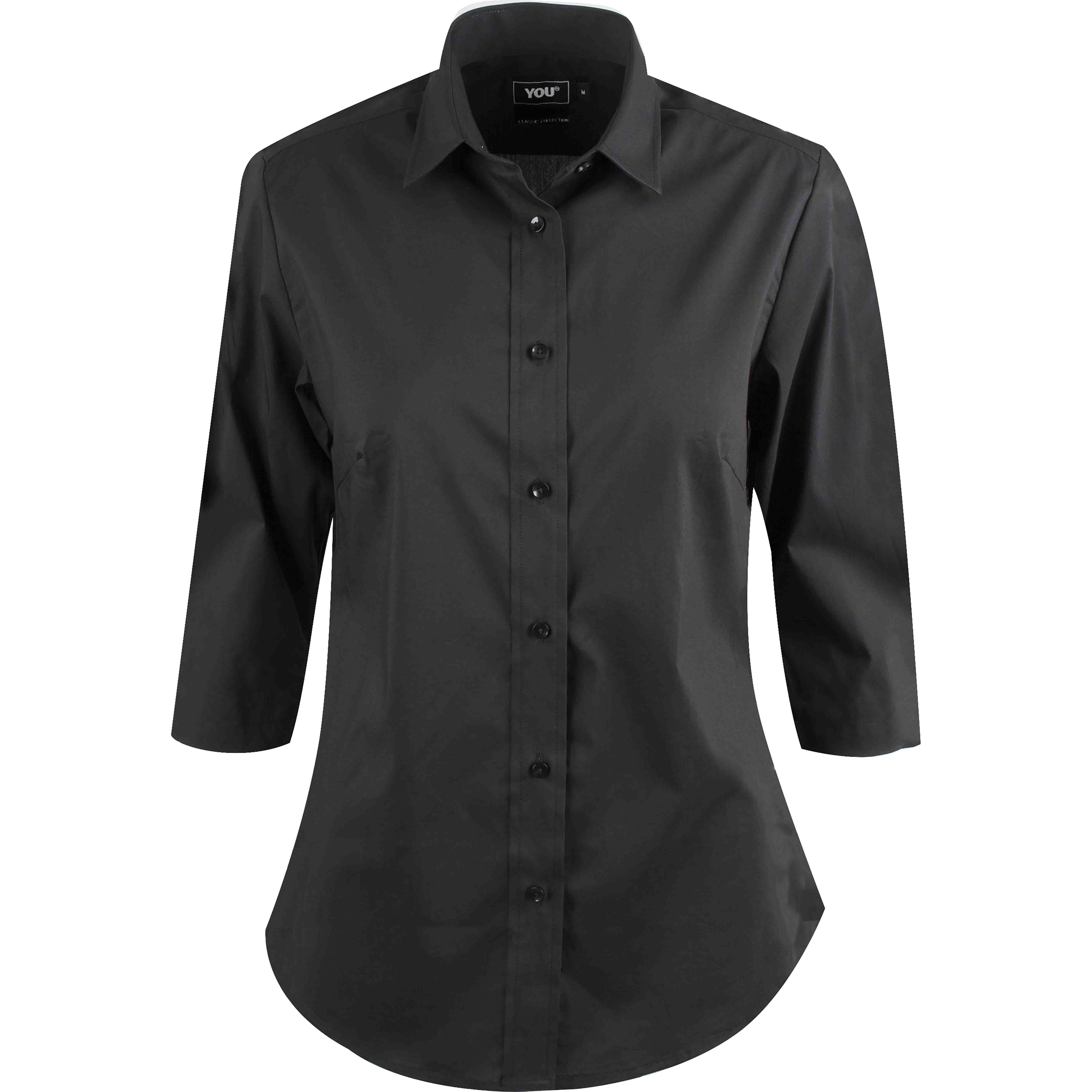 Skjorte model Andria 3/4 lange ærmer