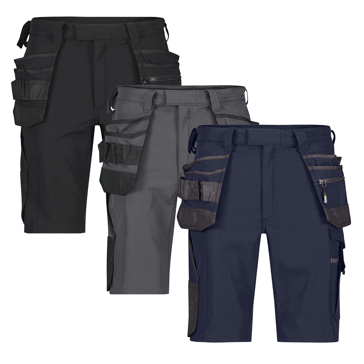 4-vejs stretch arbejdsshorts model Aurax